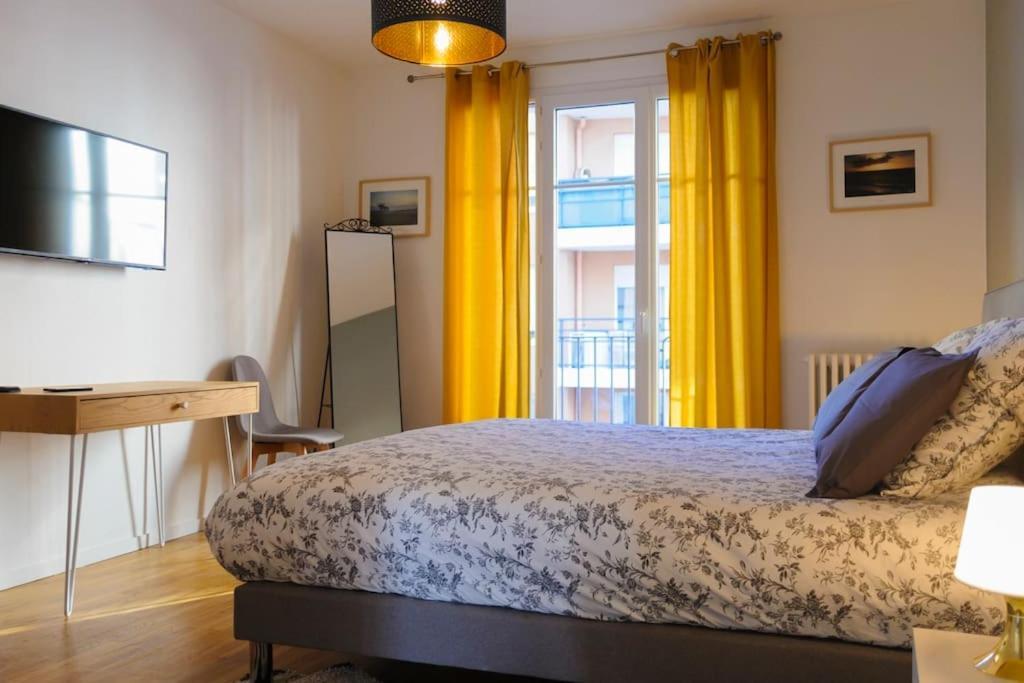 Residence Traversant Elegant - Parking Prive Lyon Extérieur photo